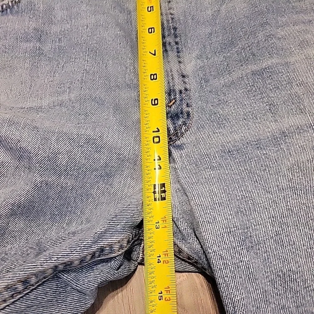 Levi's 550 Jeans Mens 42x30 Tag 40x30 Actual Blue Relaxed Fit‎ Tapered Denim VGT